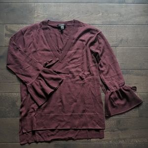 Burgundy J.Crew sweater